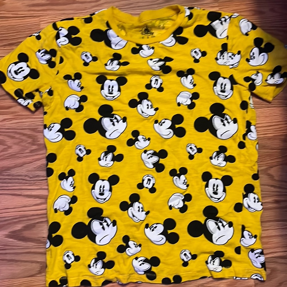 Yellow Mickey Mouse T-Shirt